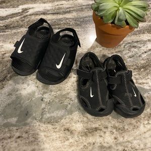 Nike Toddler Sandals bundle size 7c